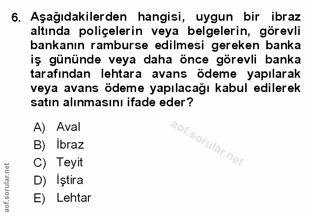 Soru 6