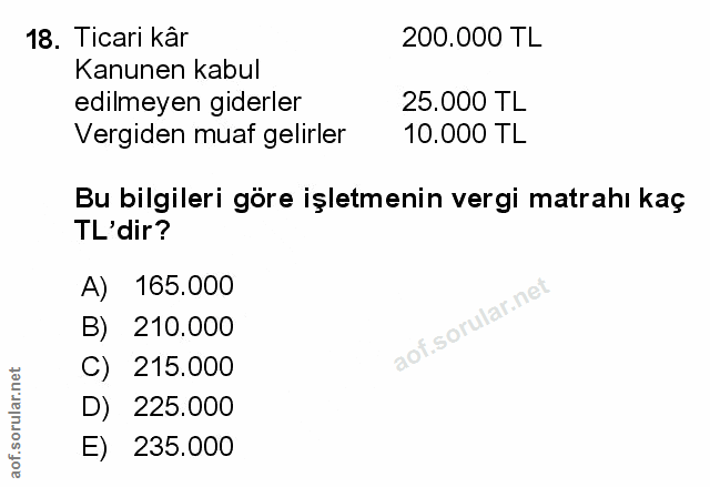 Soru 18