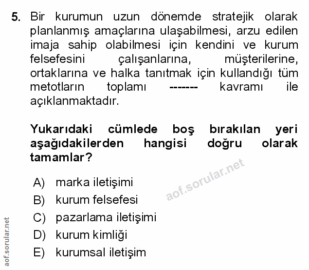 Soru 5