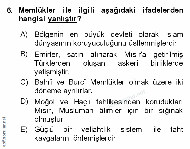 Soru 6