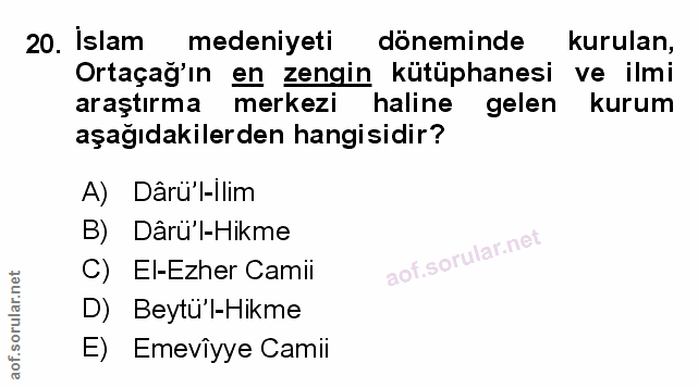 Soru 20