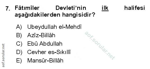 Soru 7