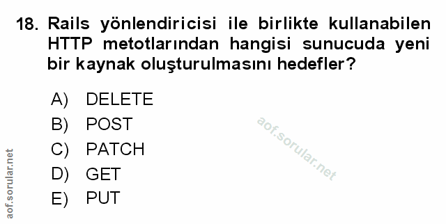 Soru 18