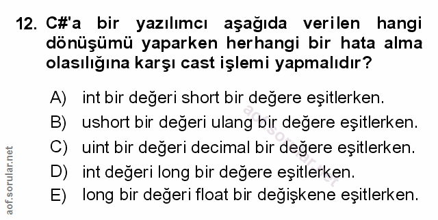 Soru 12