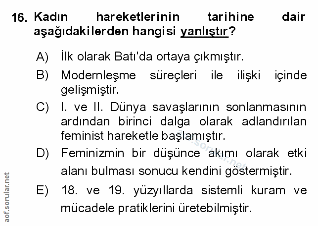 Soru 16