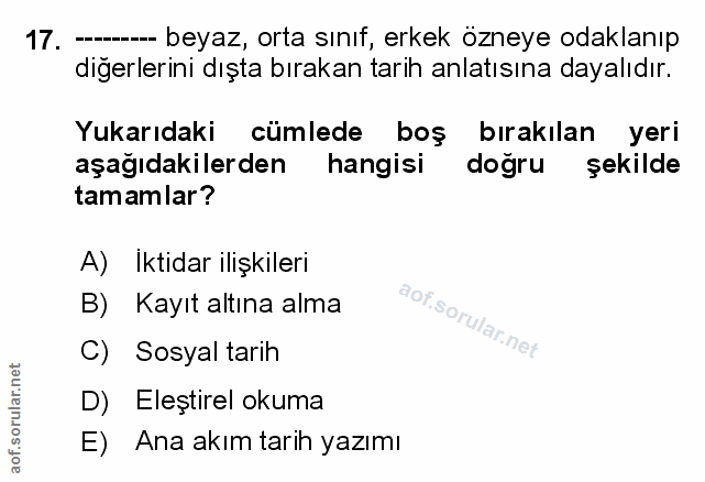 Soru 17