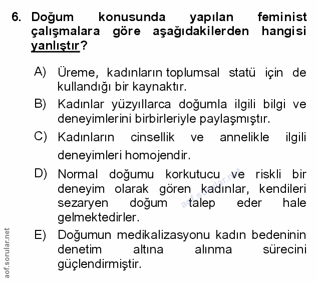 Soru 6