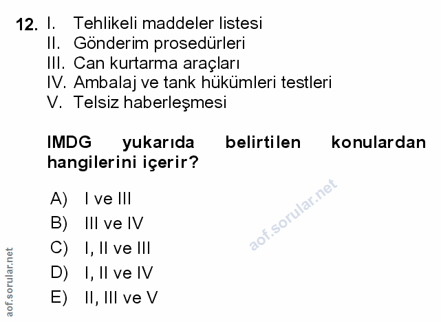 Soru 12