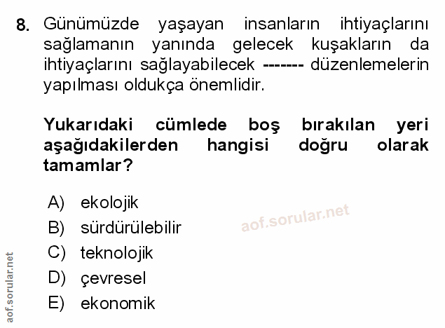 Soru 8