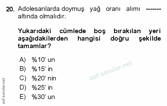 Soru 20