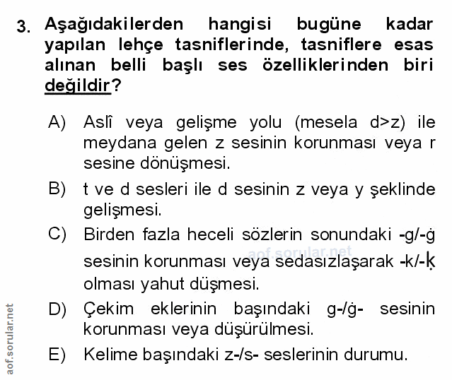 Soru 3