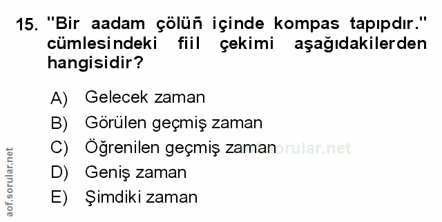 Soru 15