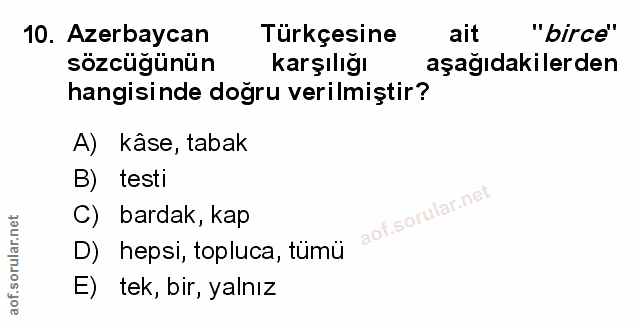 Soru 10