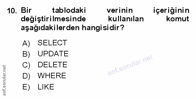 Soru 10
