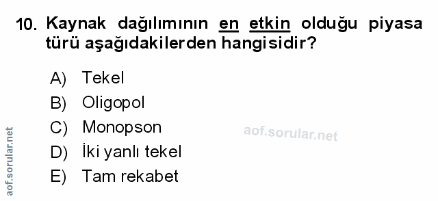 Soru 10