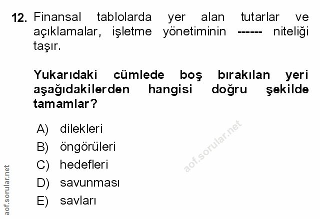 Soru 12