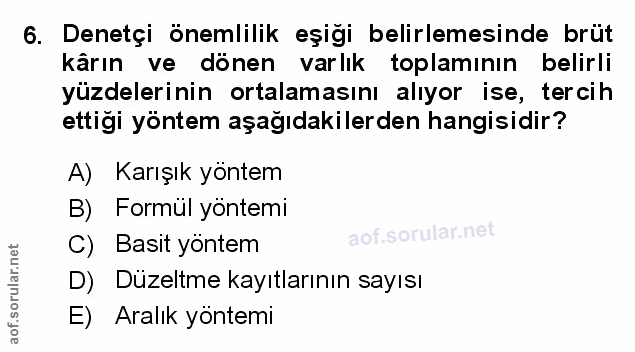 Soru 6