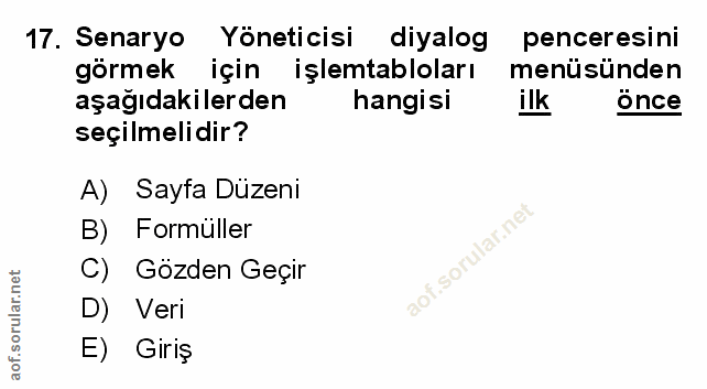 Soru 17