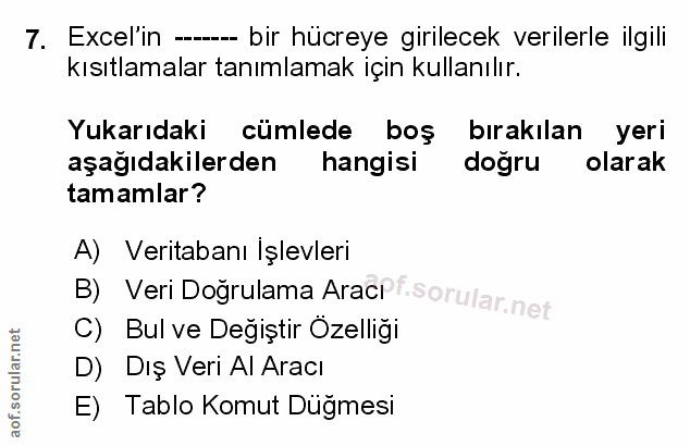 Soru 7