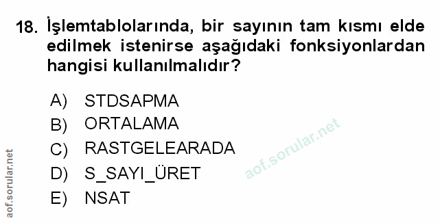 Soru 18