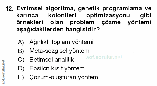 Soru 12