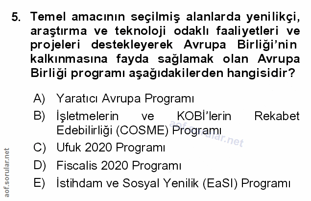 Soru 5
