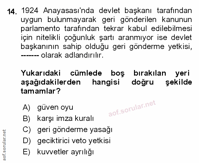 Soru 14