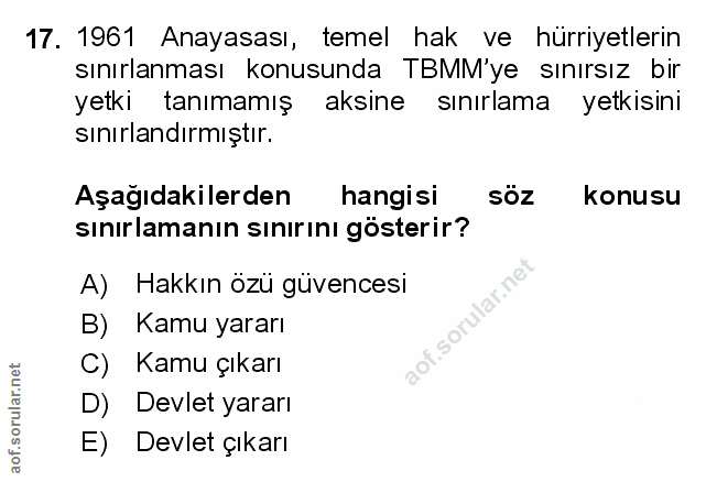 Soru 17