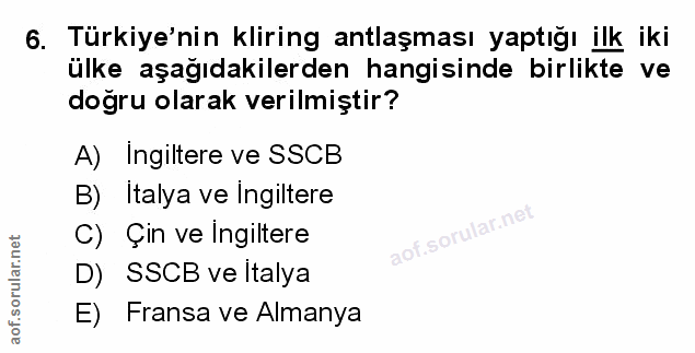 Soru 6