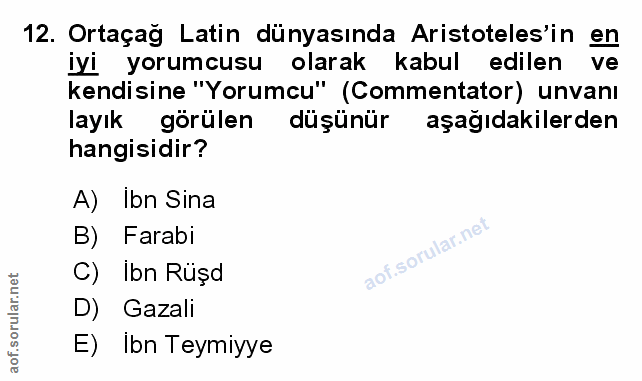 Soru 12