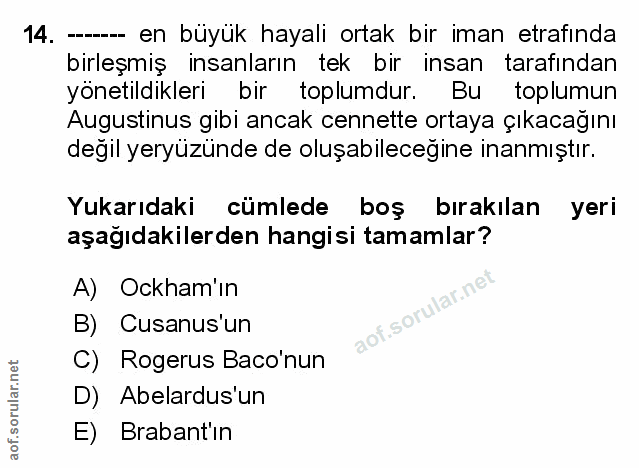 Soru 14