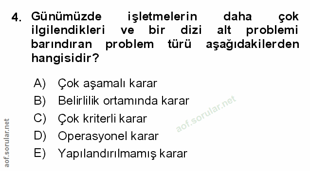 Soru 4