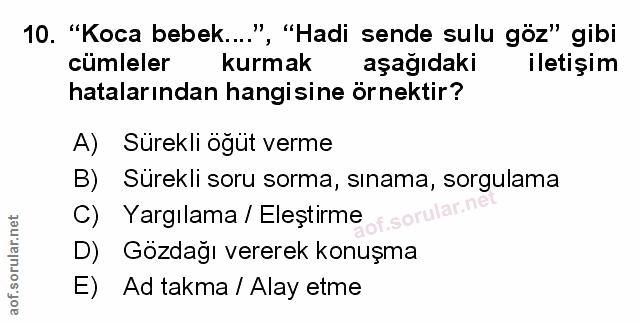 Soru 10