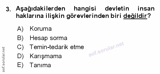 Soru 3
