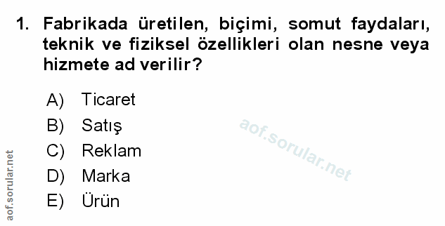 Soru 1