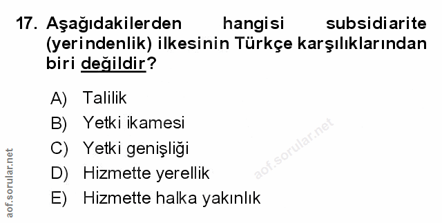 Soru 17