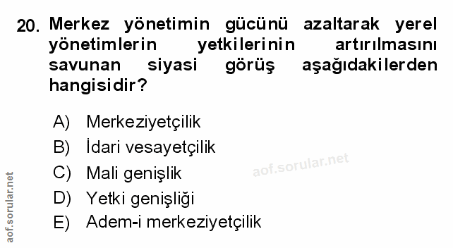 Soru 20