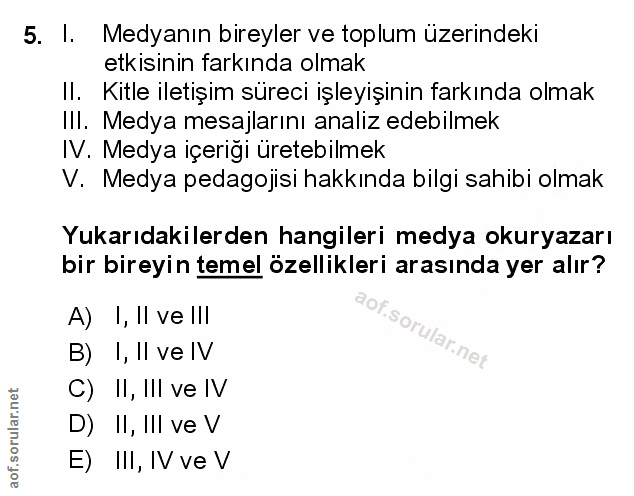 Soru 5