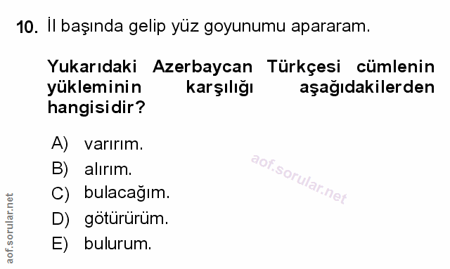 Soru 10