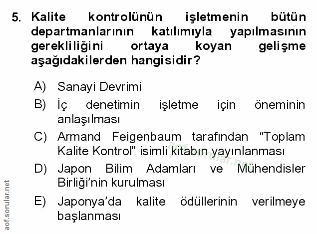 Soru 5