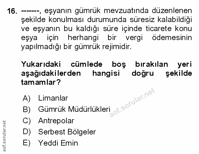 Soru 16