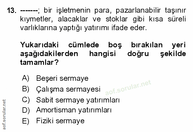 Soru 13