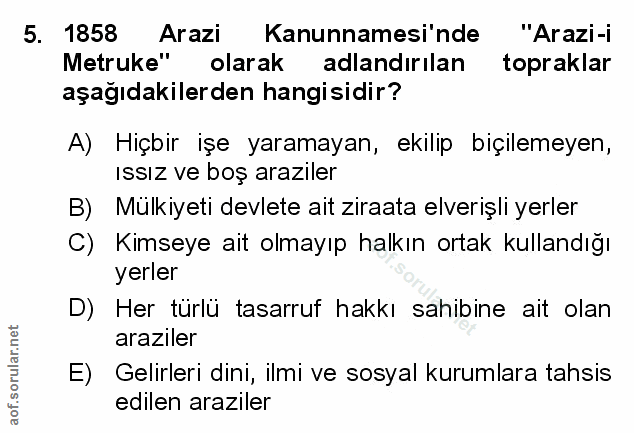 Soru 5