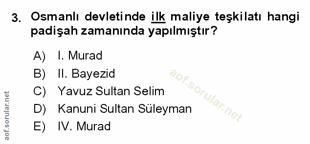 Soru 3