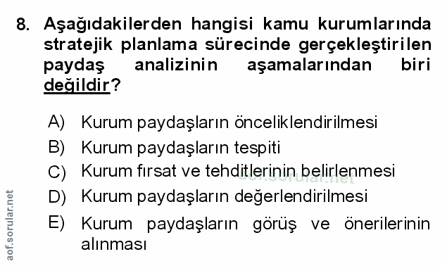 Soru 8