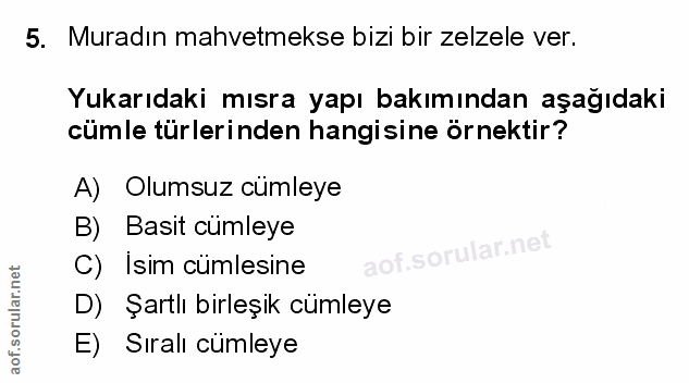 Soru 5