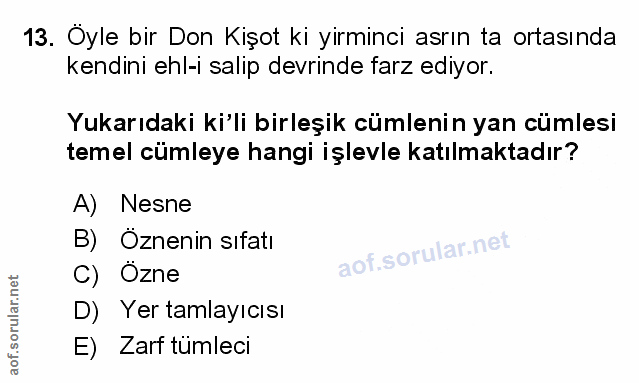 Soru 13