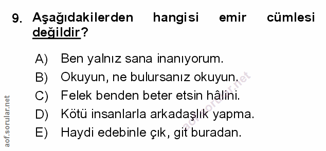 Soru 9