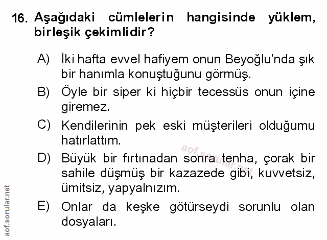 Soru 16
