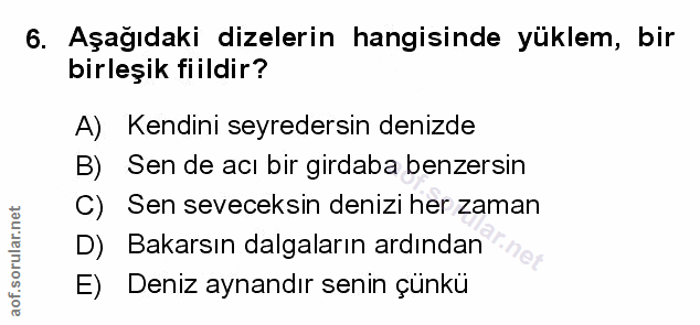 Soru 6